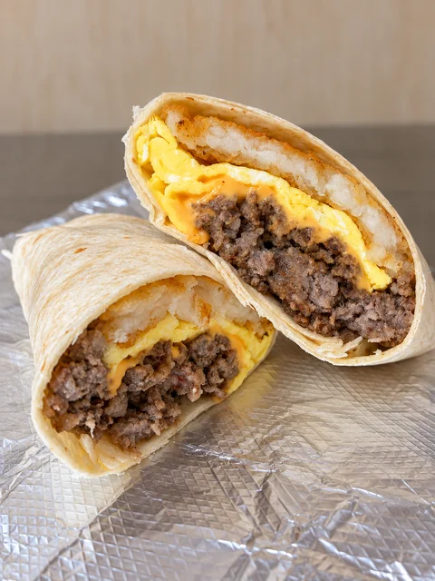 Sausage Breakfast Burrito