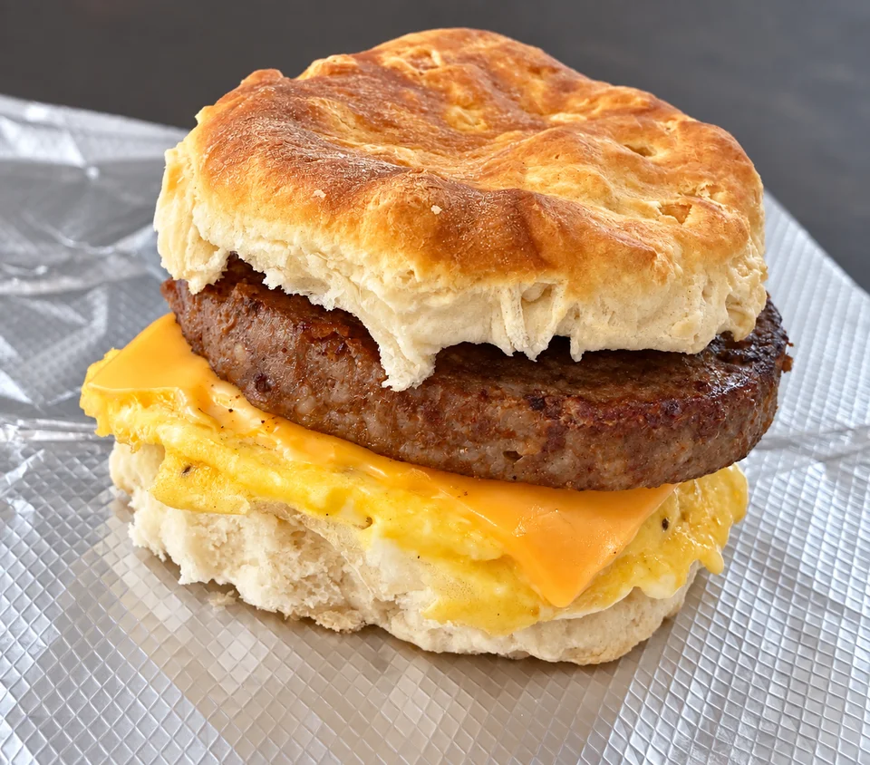 Sausage, Egg & Cheese Biscuit