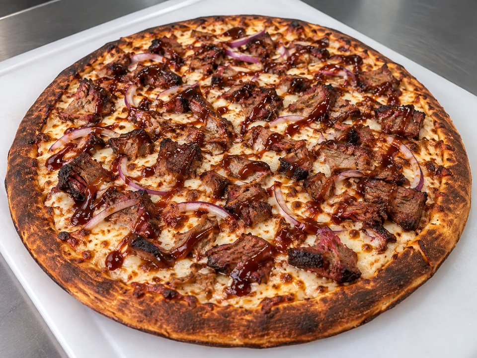 Brisket BBQ Pizza